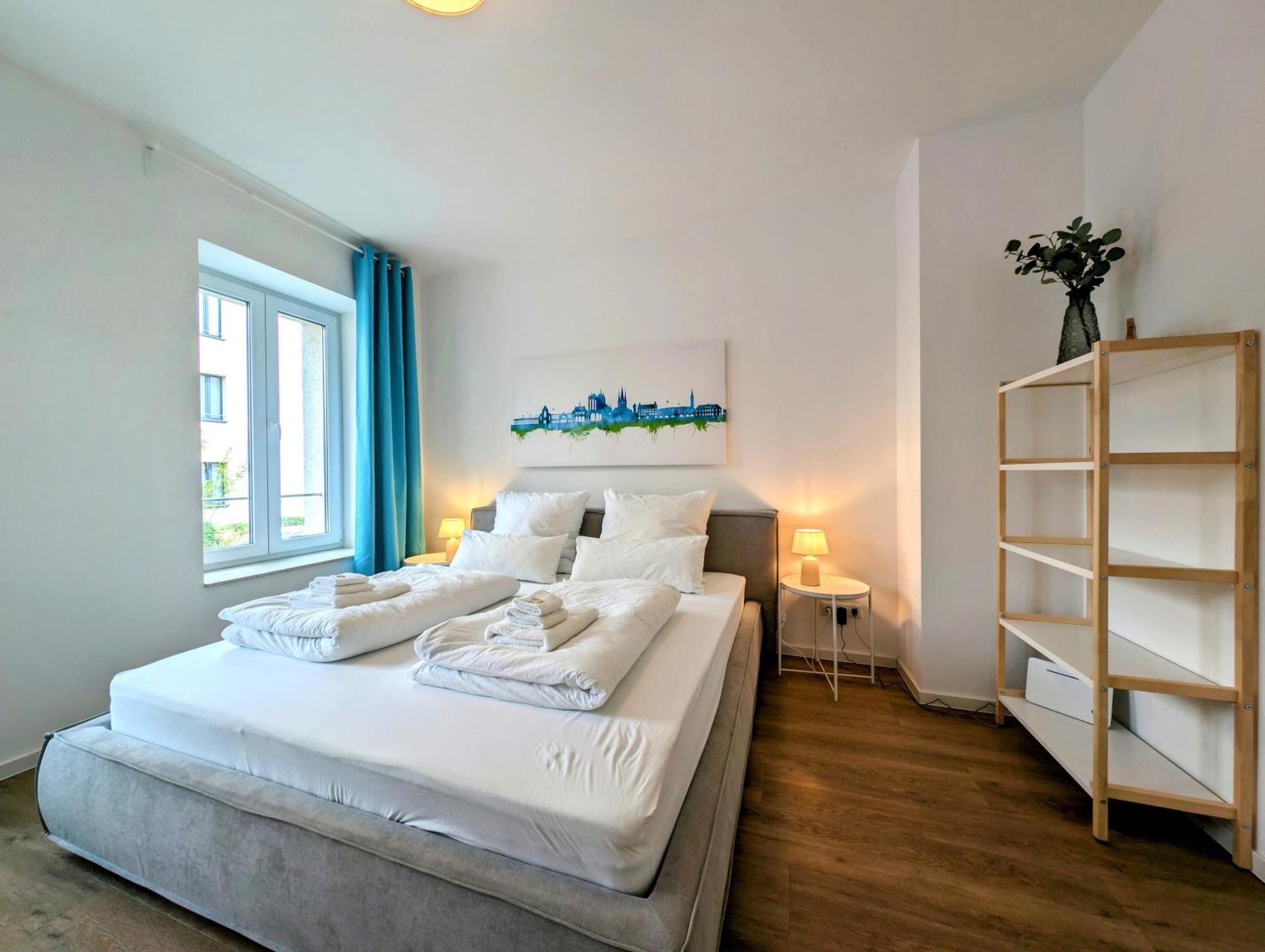 Bohnapartments - Altstadtoase - Balkon Und Garten - Wlan Erfurt Buitenkant foto