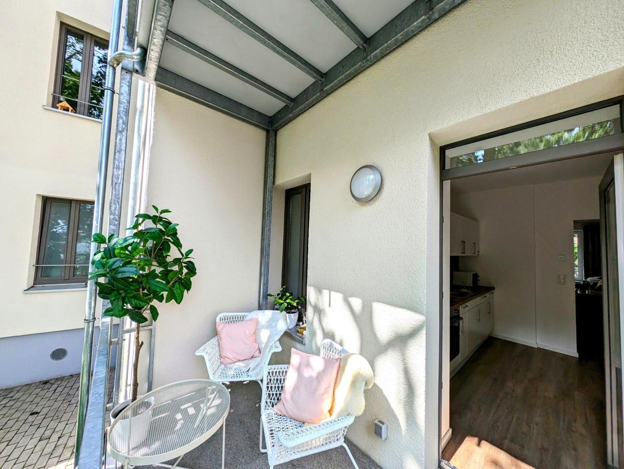 Bohnapartments - Altstadtoase - Balkon Und Garten - Wlan Erfurt Buitenkant foto