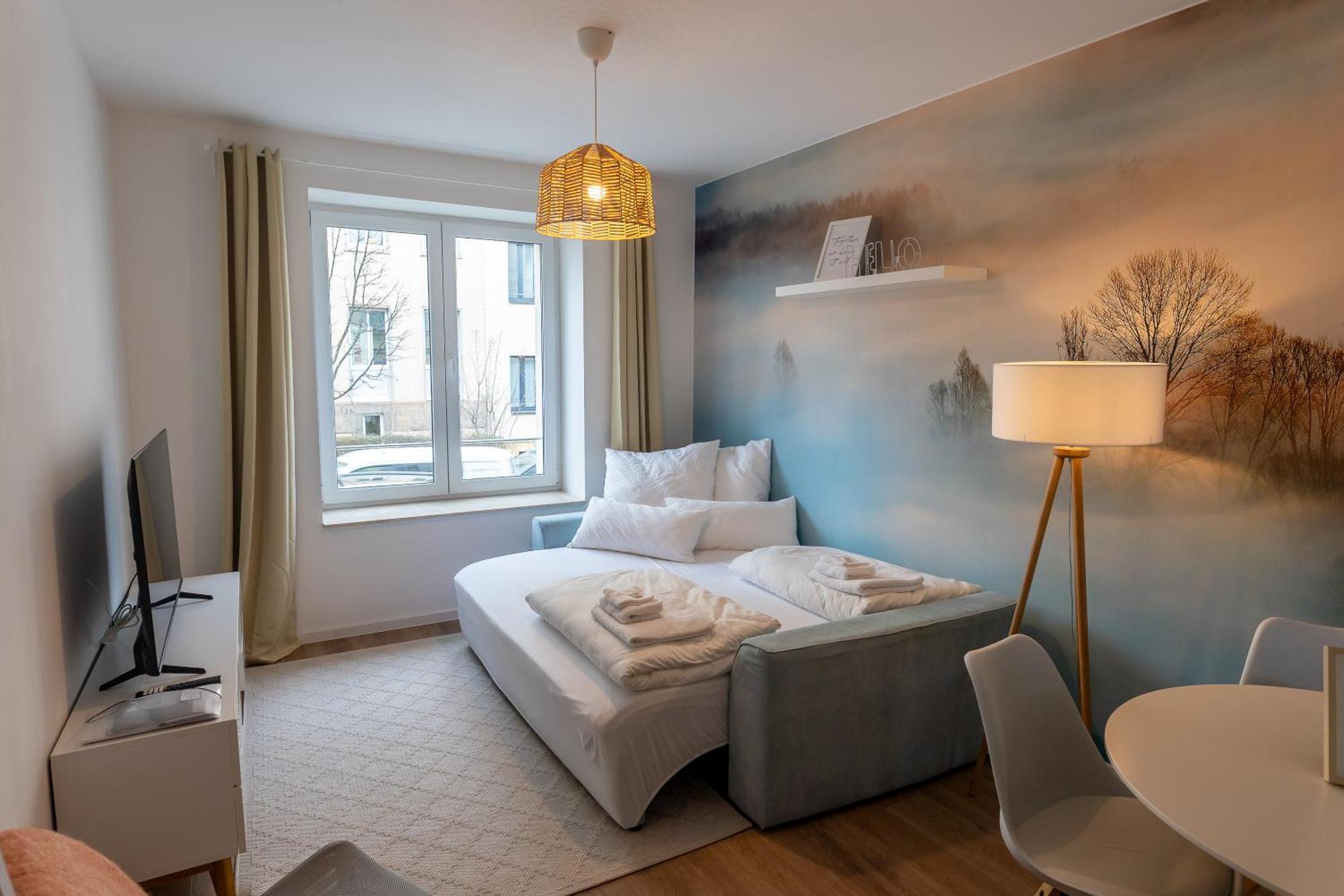 Bohnapartments - Altstadtoase - Balkon Und Garten - Wlan Erfurt Buitenkant foto