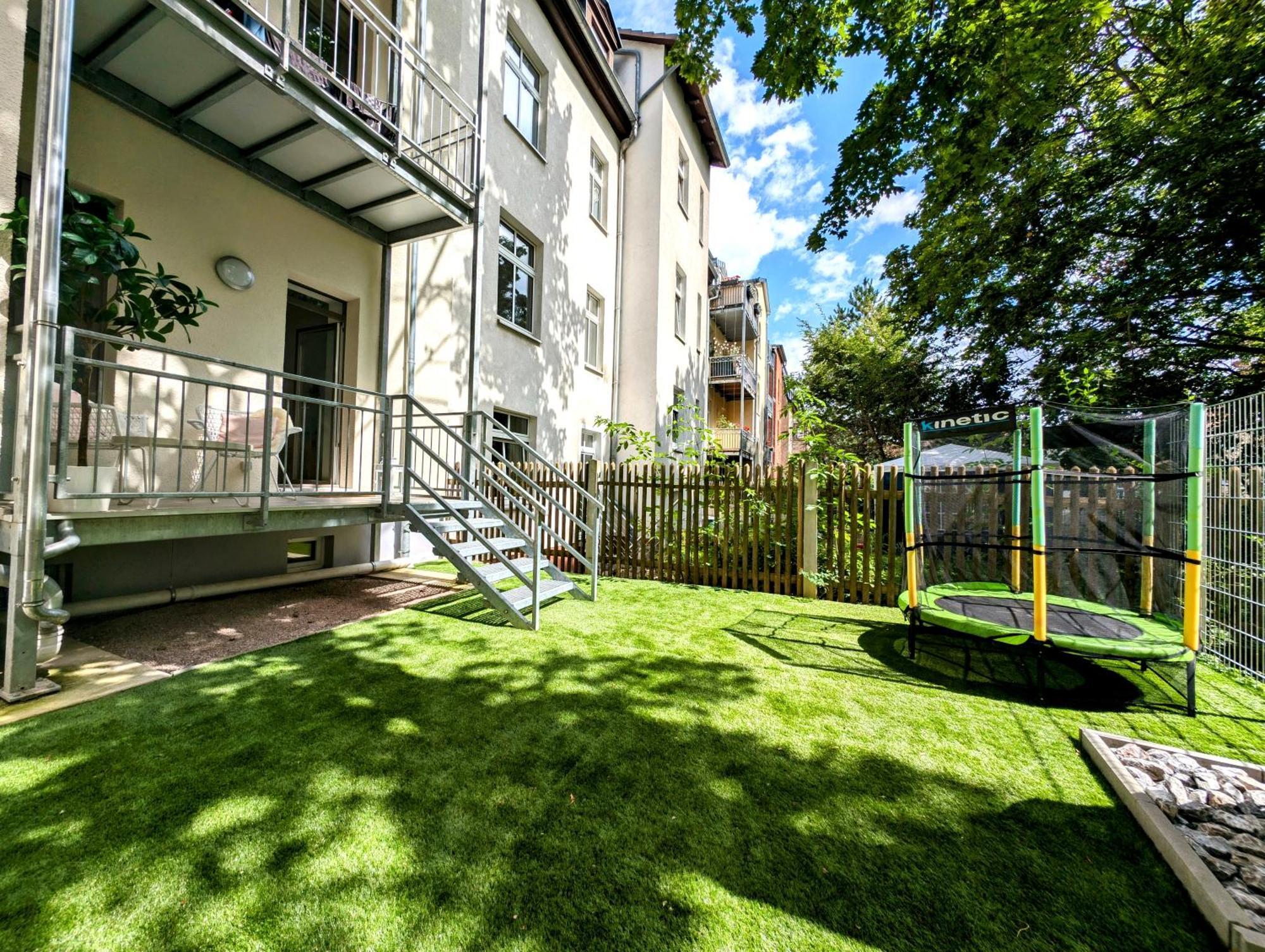 Bohnapartments - Altstadtoase - Balkon Und Garten - Wlan Erfurt Buitenkant foto