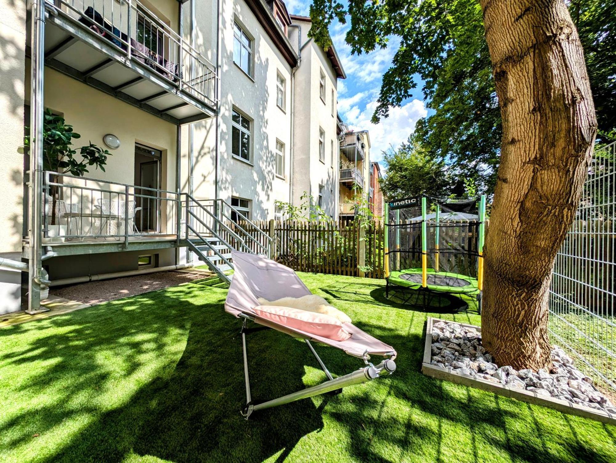 Bohnapartments - Altstadtoase - Balkon Und Garten - Wlan Erfurt Buitenkant foto